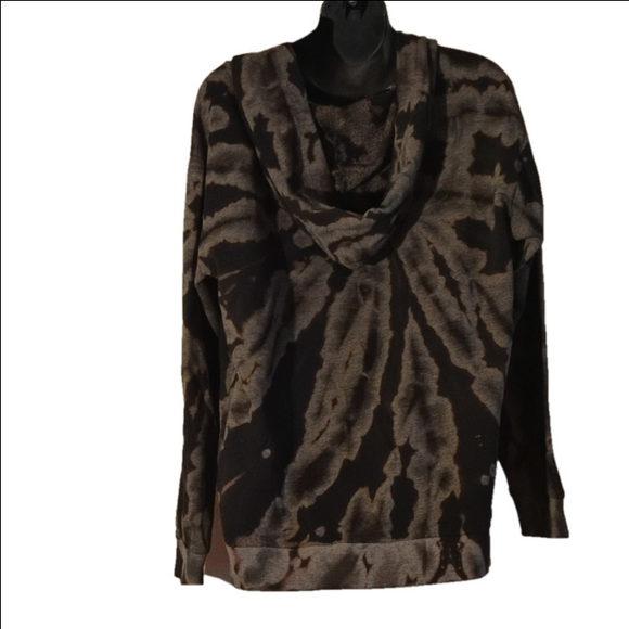 Pink Victoria's Secret dye look hoodie. Size small. Super soft and comfy. - Picture 4 of 9